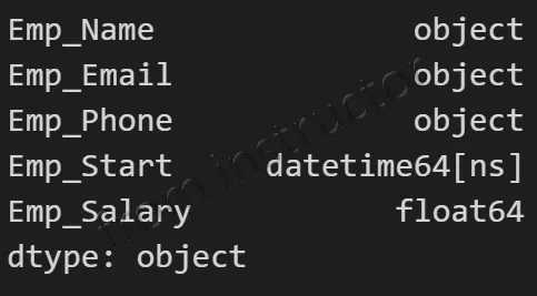 Expected output: cleaned df_employees DataFrame after strip() and replace() applied to remove whitespace